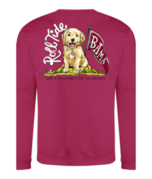 Golden Puppy Crew Neck