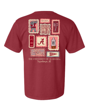 Stamps Collage T-Shirt