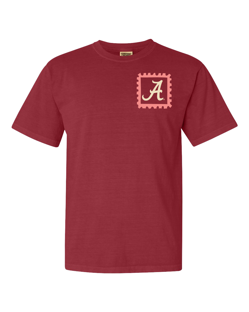 Stamps Collage T-Shirt - Image 2