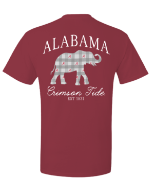 Loose Gingham T-Shirt