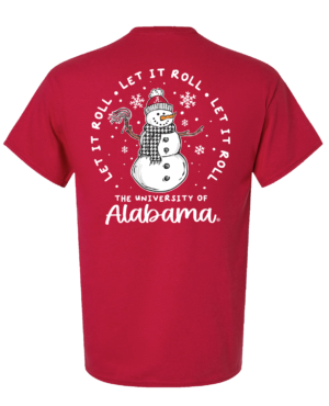 Let It Roll Snowman T-Shirt