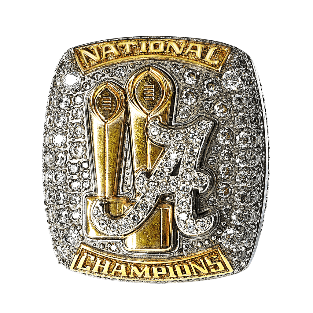 Bama championship hot sale rings